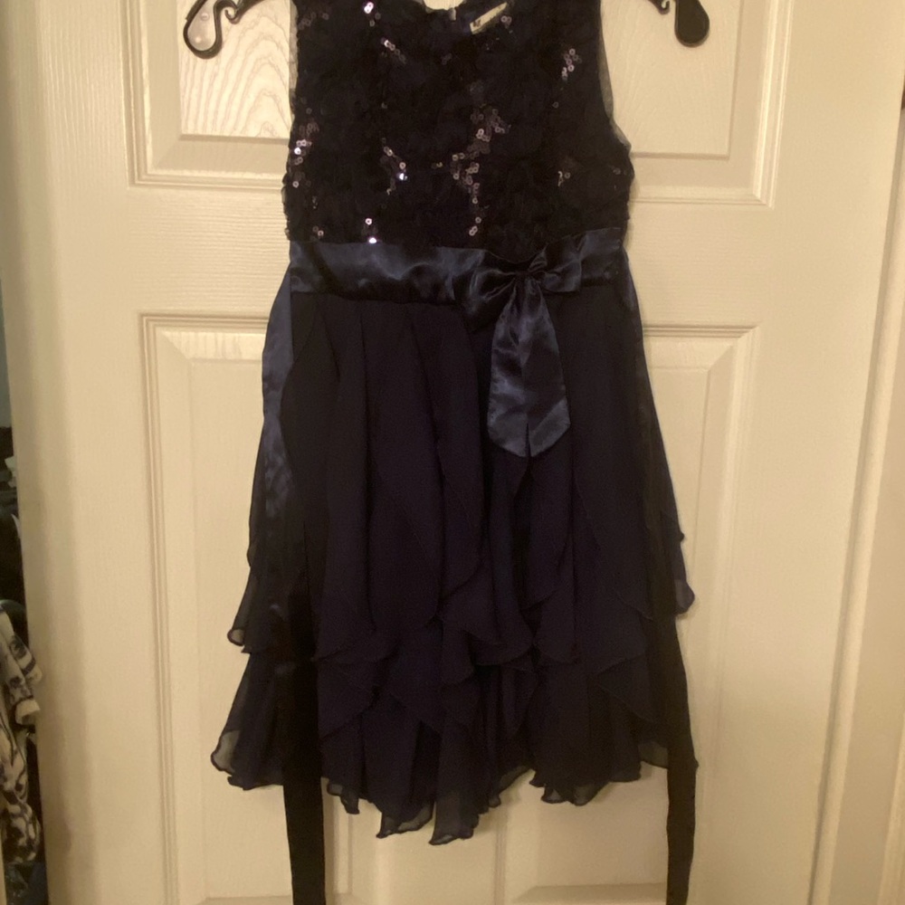 Knitworks Blue Scoop Neck Sleeveless Sundress